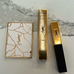 YSL Yves Saint Laurent lipstick and travel mirror. Brand new.